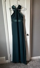 Elegant Emerald Green Evening Gown - New With Tags - EU 40 / US 8