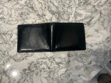 Black Levenger leather wallet with removable ID  card insert