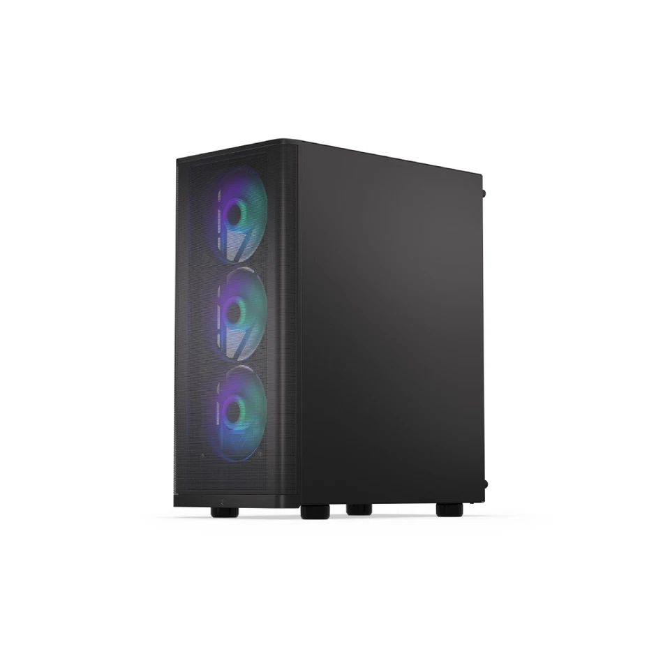 Endorfy Ventum 200 ARGB ATX Full Tower Tempered Glass PC Case Top and Front Mesh - Image 3 of 4