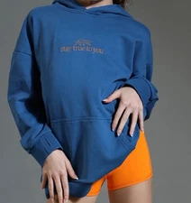 NWT Tiger Friday Sweatshirt Stay True Hoodie - Denim Size Child’s XL