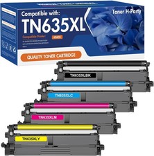 TN635XL / TN-635 High Yield Toner Cartridge for Brother HL  MFC Series Printers