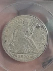 1878 Seated Liberty Half Dollar VG8 Details ANACS (Corrosion)