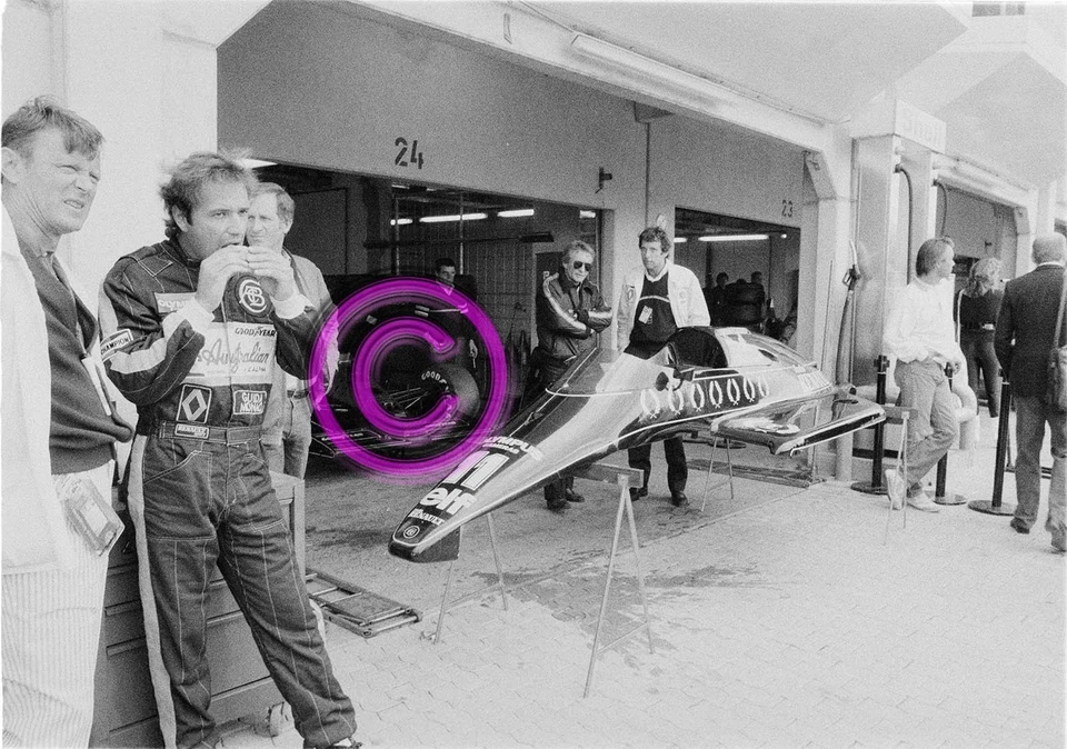 2 Racing Original 35mm Negative F1 Elio de Angelis, Lotus 1985 Germany Formula 1 Foto 3 de 3