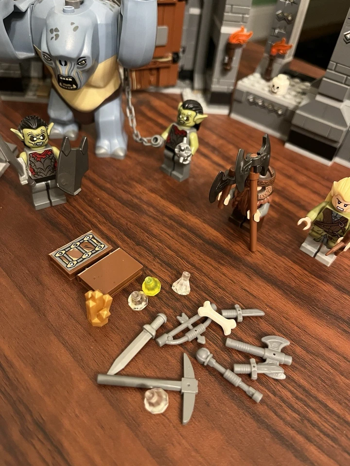 LEGO The Mines Of Moria 9473 - No Boromir, Pippin, Axe or Box - See Description - Image 3 of 4