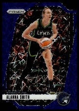 2024 Panini Prizm WNBA #111 Alanna Smith Blue Velocity Prizms