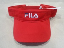 FILA Cotton Twill Visor NEW WITH TAGS