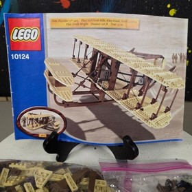 Vintage Lego Creator Expert Wright Flyer #10124 Complete w/ Manual