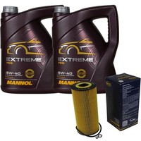SCT Inspektionspaket 10L Mannol 5W-40 FüR Mercedes G-Klasse W463 E-Klasse W210