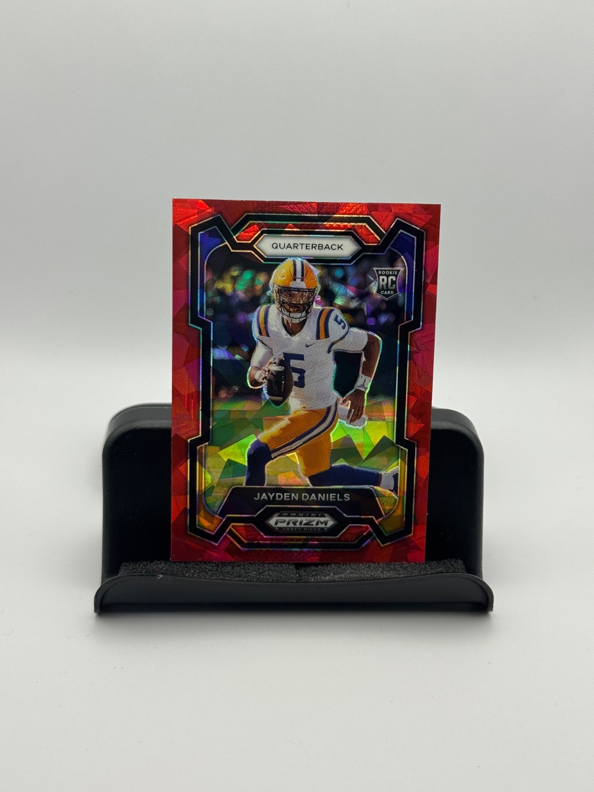 2024 Panini Prizm Draft Picks - Jayden Daniels #108 Red Ice Prizm (RC)