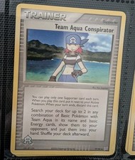 Team Aqua Conspirator 80/95 Trainer Team Magma vs Team Aqua EN 2004