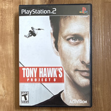 Activision Tony Hawk's Project 8 Sony PlayStation 2 PS2 T-Teen Skateboarding