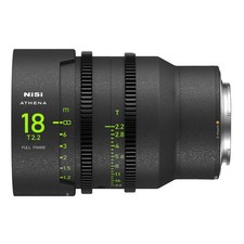 NiSi 18mm ATHENA PRIME Full Frame Cinema Lens T2.2 E Mount  No Drop In Filter 