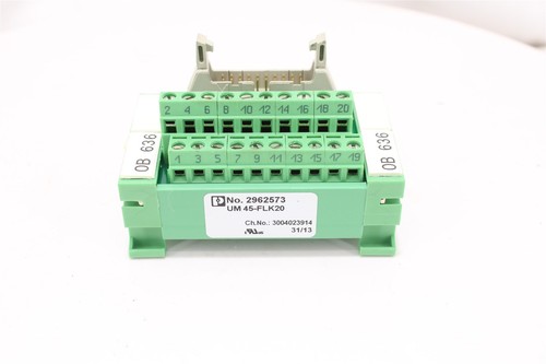 Phoenix Contact 2962573 Breakout Board 20 Pin DIN Rail