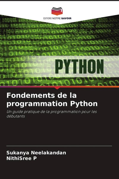 Sukanya Neelakandan (U. A.) | Fondements De La Programmation Python | Buch-image