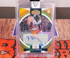 2025 Honors Rookies Signatures Football Kaleb Johnson Gold Autograph #d/15 #56