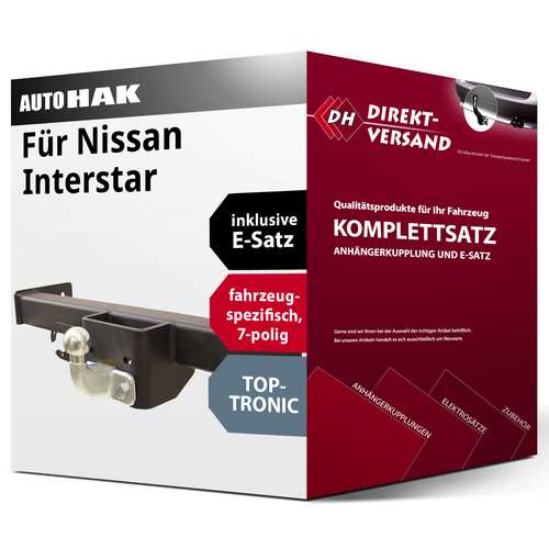 Nissan Almera Stufenheck Anhängerkupplung Starr Auto Hak + 13