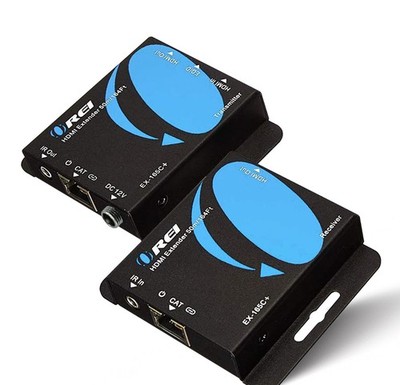 OREI 4K@30hz HDMI  Extender (Loop, IR) - 130ft (cat6)-EX-165C+