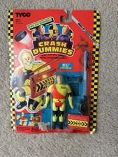RARO DE COLECCIÓN 1992 TYCO CRASH TEST DUMMIES BULL IN PRO-TEK TRAJE FIGURA DE ACCIÓN NUEVO