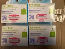 Up & Up Women's Five-Blade Replacement Cartridges 16 Count Fits Venus Handles