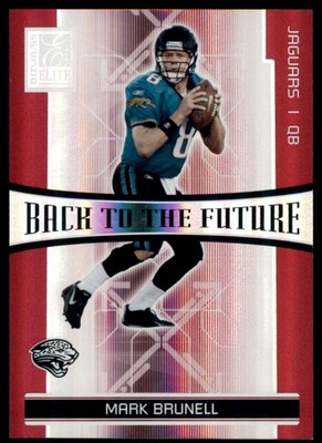 2006 Donruss Elite Back to the Future Red Mark Brunell/Byron Leftwich 216/250