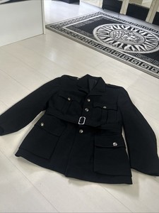 Rare Vintage Black Police Constable Jacket Sijaris S & J Harris Glasgow Manufact
