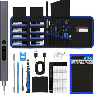 Elektrischer Schraubendreher Set 142 in 1 Akku 120