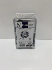Halex 3/8 Inch Flexible Clamp Combination Connector 05711B (50-Pack)