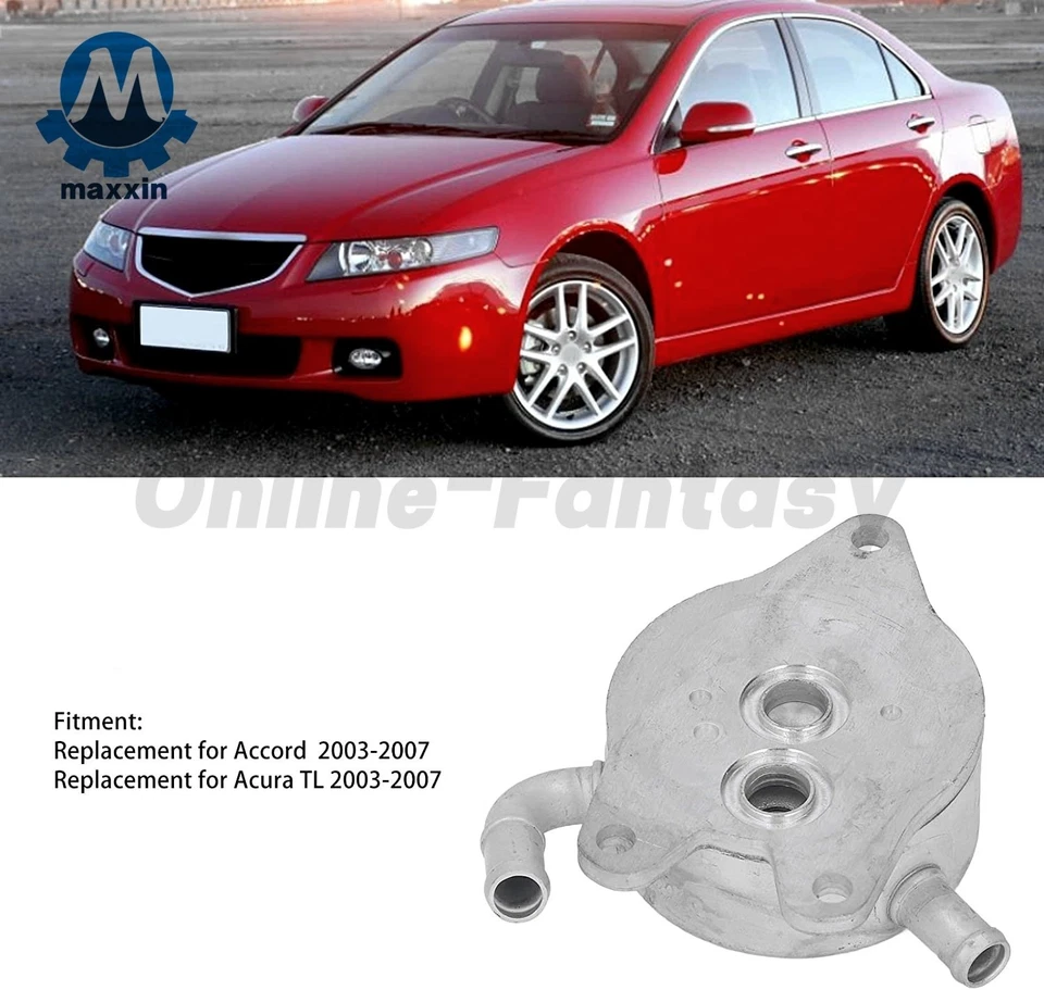 Enfriador y filtro de líquido de aceite de transmisión para Honda Accord V6 3,0 L Acura TL V6 3,2 L Foto 2 de 4