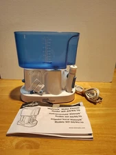 Waterpik Blue Water Flosser with 3 Tips and 6 Pressure Settings Model WP-60W