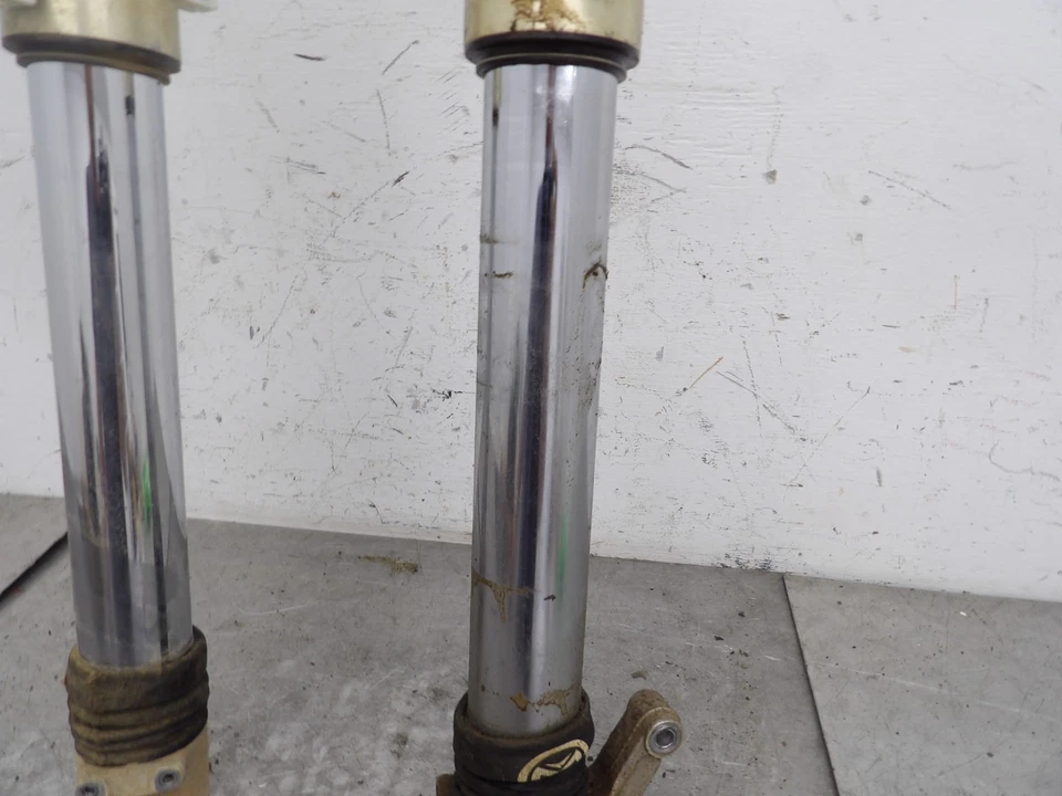 96-00 Suzuki RM125 RM 250 RM250 1999 horquillas delanteras amortiguadores suspensión patas SHOWA Foto 3 de 4