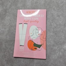 Axort Double-Sided Body Tape 100 Strips Women Sensitive Skin Clothing Tape