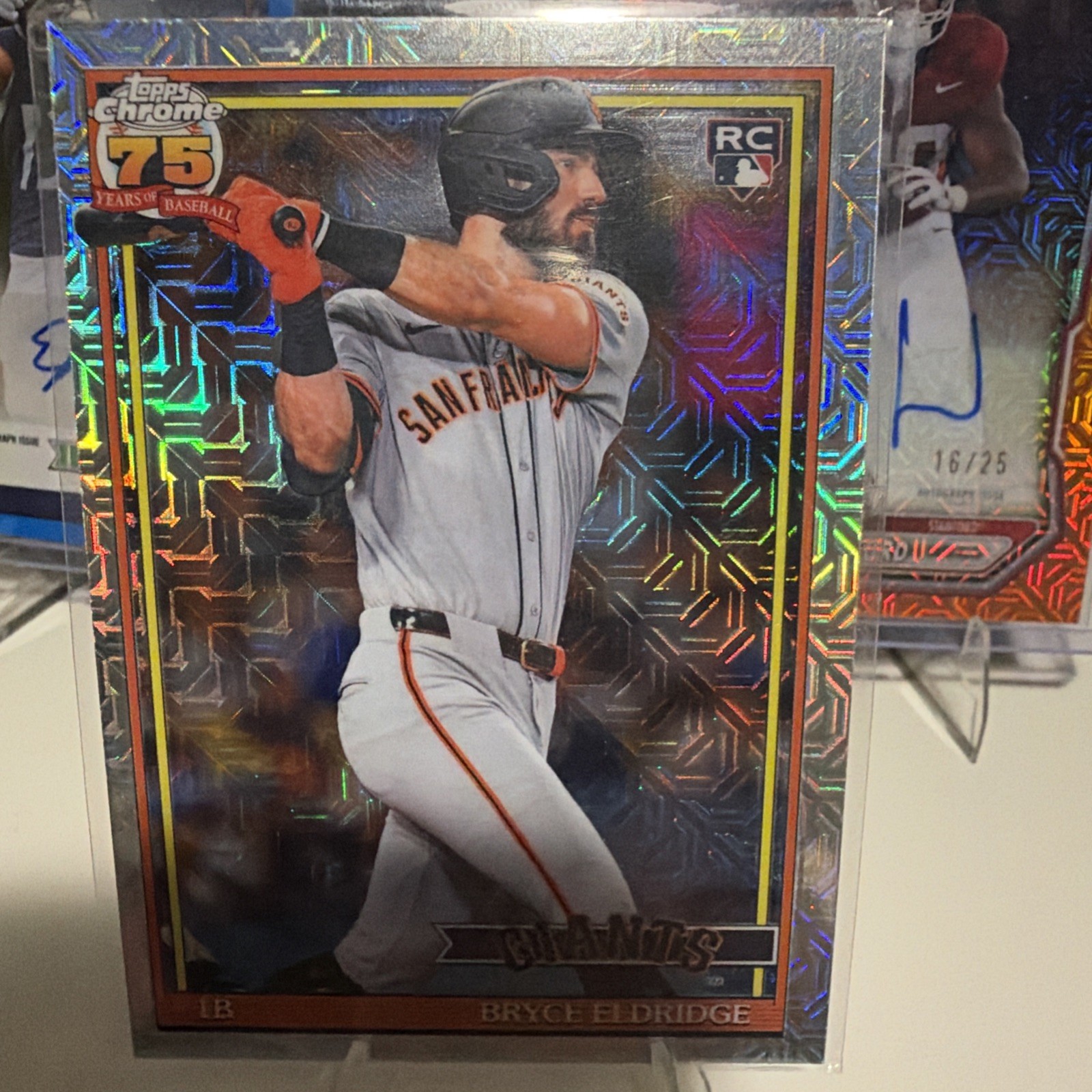 2026 Topps✨RETRO 1991 Topps Chrome Mojo Refractor✨#91C2-32 Bryce Eldridge 🔥RC🔥