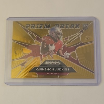 2025 Panini Prizm Draft Picks Prizm Break /10 Quinshon Judkins Ohio State #9