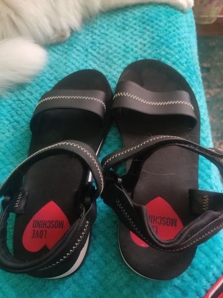 Women Love Moschino Sandals Black