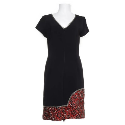 Linea Raffaelli, Kleid, Größe: 40, Schwarz, Elasthan/Polyester, Einfarbig #yru