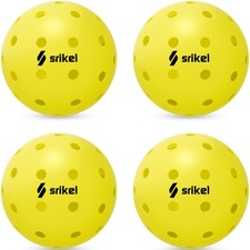 Srikel Outdoor Pickleballs - USAPA Approved Pickleball Balls, Seamless Roto-M...