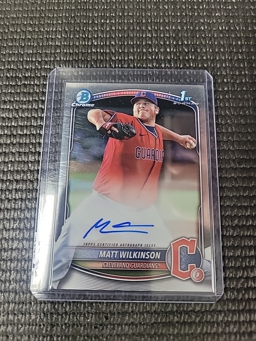 2025 Bowman - Chrome Prospect Autographs Matt Wilkinson #CPA-MW (AU, RC)