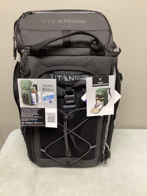 #ad Titan PRO 26 Can Backpack Cooler with Ice Walls Black $59.99