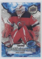 2021-22 Upper Deck Ice Ice Premieres 788/999 Nicolas Daws Nico Daws #207 k4s