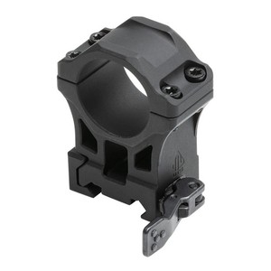 UTG ACCU-SYNC QR 1" High Profile Scope Rings, Picatinny, Black