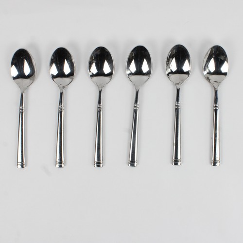 Lot De 6 Mikasa MIS60 (Acier Inoxydable) Couverts Table Cuillères 8 " Long - Photo 1 sur 5