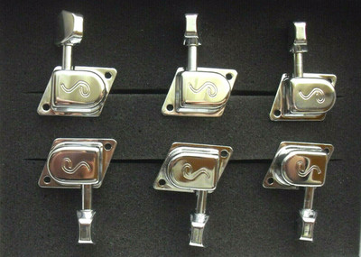 Schaller Original F-Series / 70s Tuners Mechanics 6 Left Chrome