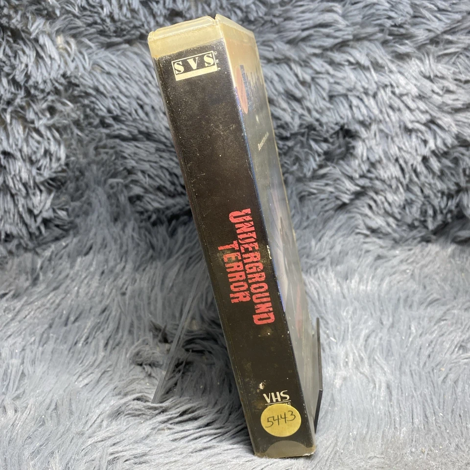 Underground Terror: An Urban Nightmare VHS Tape 1988 James McCalmont Rental Box - Image 3 of 4