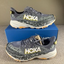 Hoka One One Speedgoat 6 1147811-GMC Women's B Gray Running Shoes Gray Green
