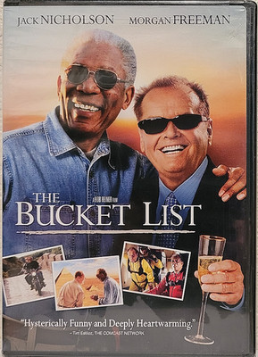 The Bucket List (DVD, 2007) Morgan Freeman, Jack Nicholson - Brand New, Sealed!