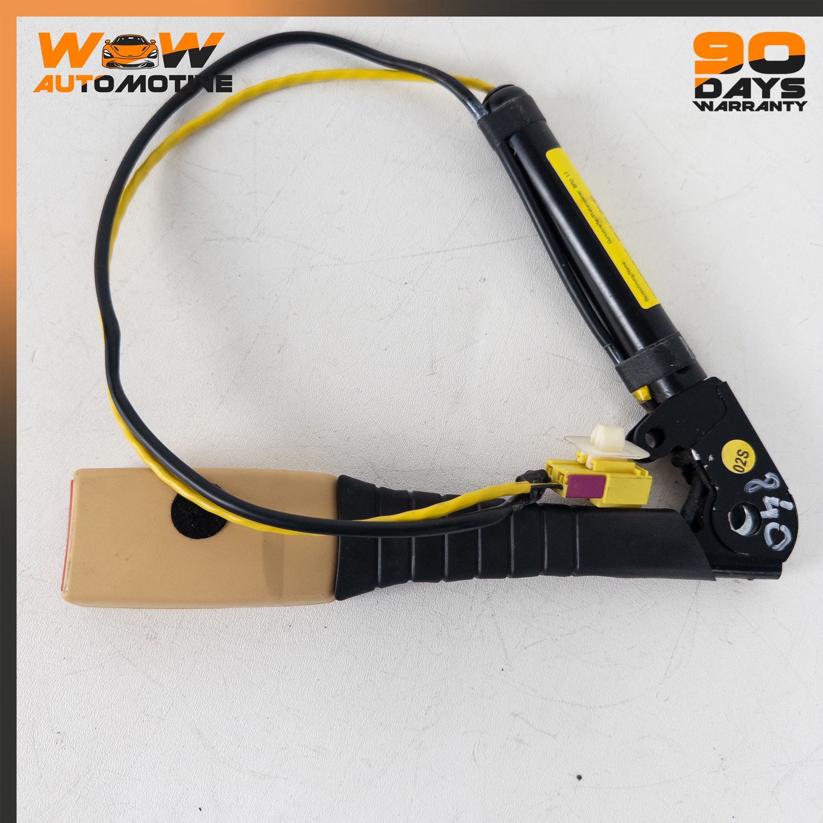07-13 BENTLEY CONTINENTAL GTC SUPERSPORTS FRONT LEFT DRIVER SIDE SEAT BELT OEM