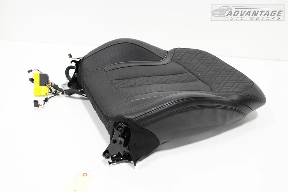 BMW 750I XDRIVE G12 2016-2022 asiento superior delantero izquierdo cojín respaldo OEM Foto 2 de 4