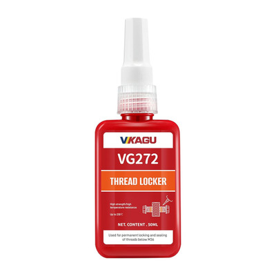 272 Orange High Temp High Strength Threadlocker - Glue Resists 230°C Heat & Hars