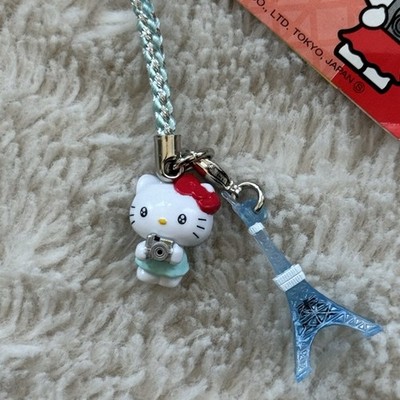 Vintage Sanrio 2004 - Hello Kitty Tokyo Tower Gotochi Charm/Strap