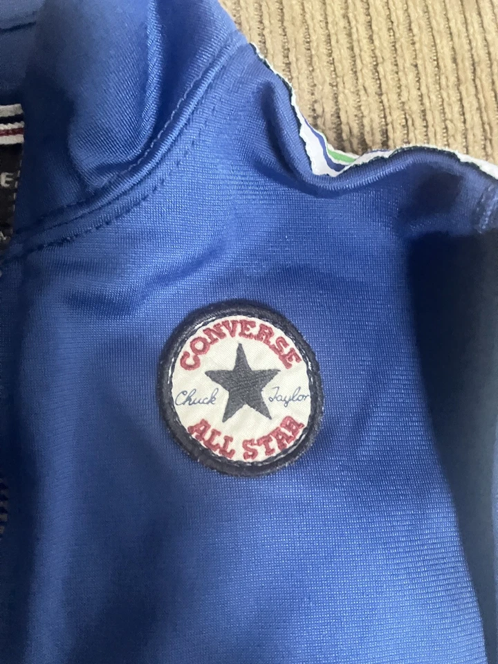 Converse все звезды ребенка ясельного возраста/ребенка Chuck Taylor логотип костюм куртка/брюки синий - Изображение 4 из 4